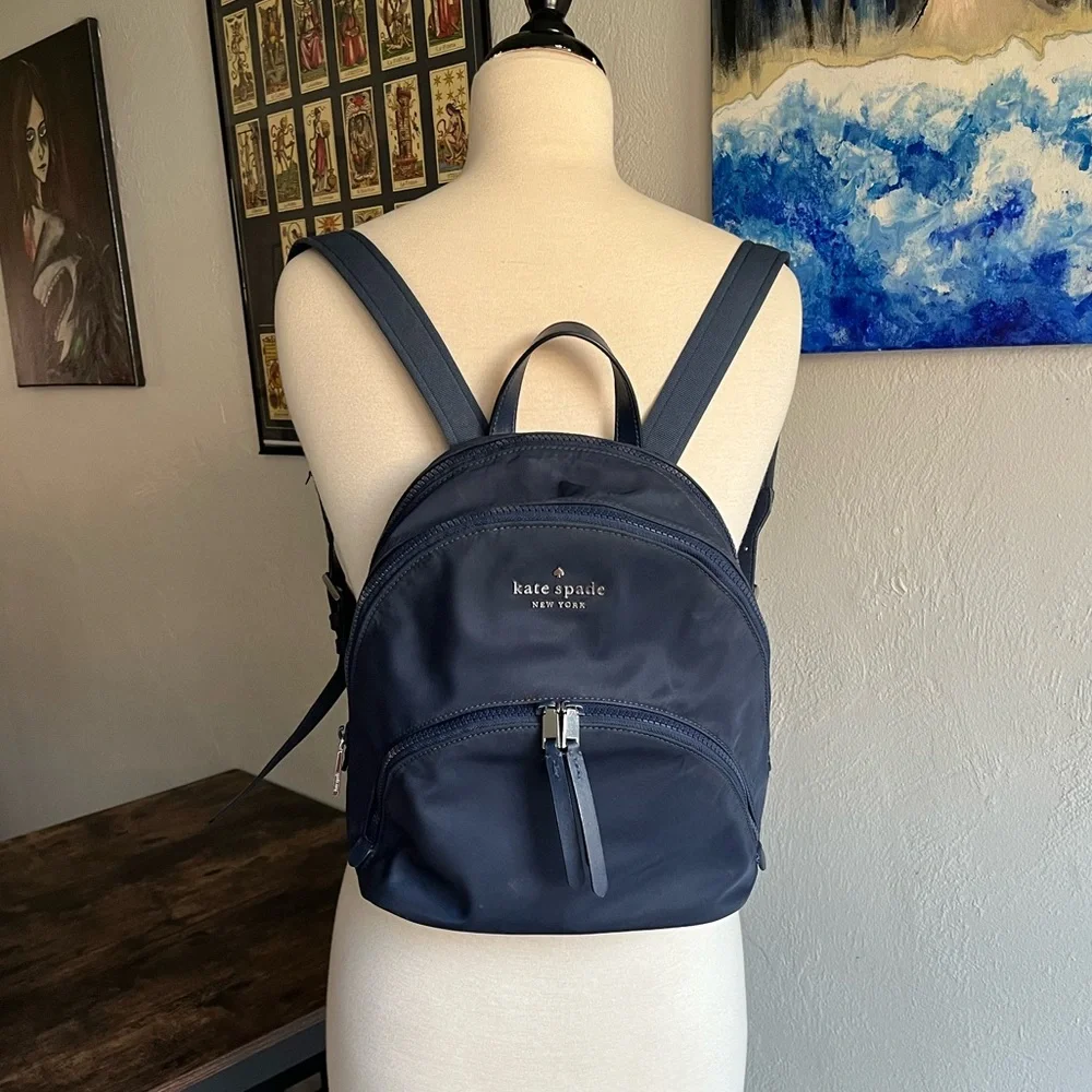 kate spade Karissa Medium Backpack in Navy
